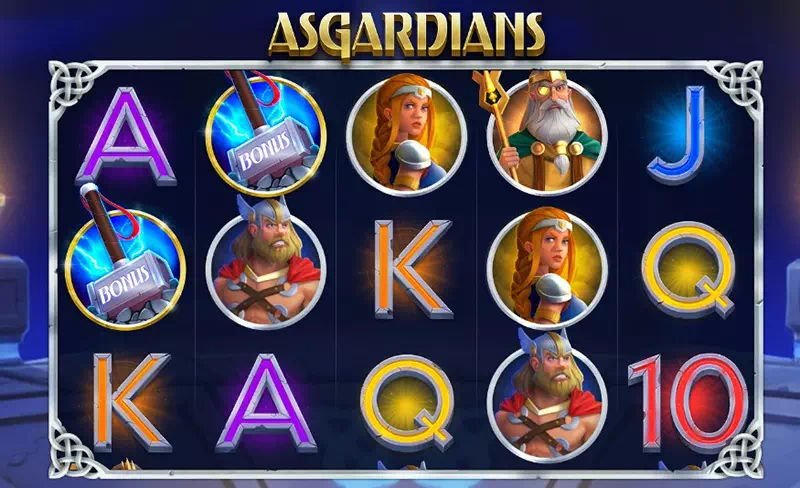 sgardians - игровой автомат от компании Endorphina Игровой автомат Asgardians (Endorphina) Обзор слота RTP 96,06% Выплаты х75000